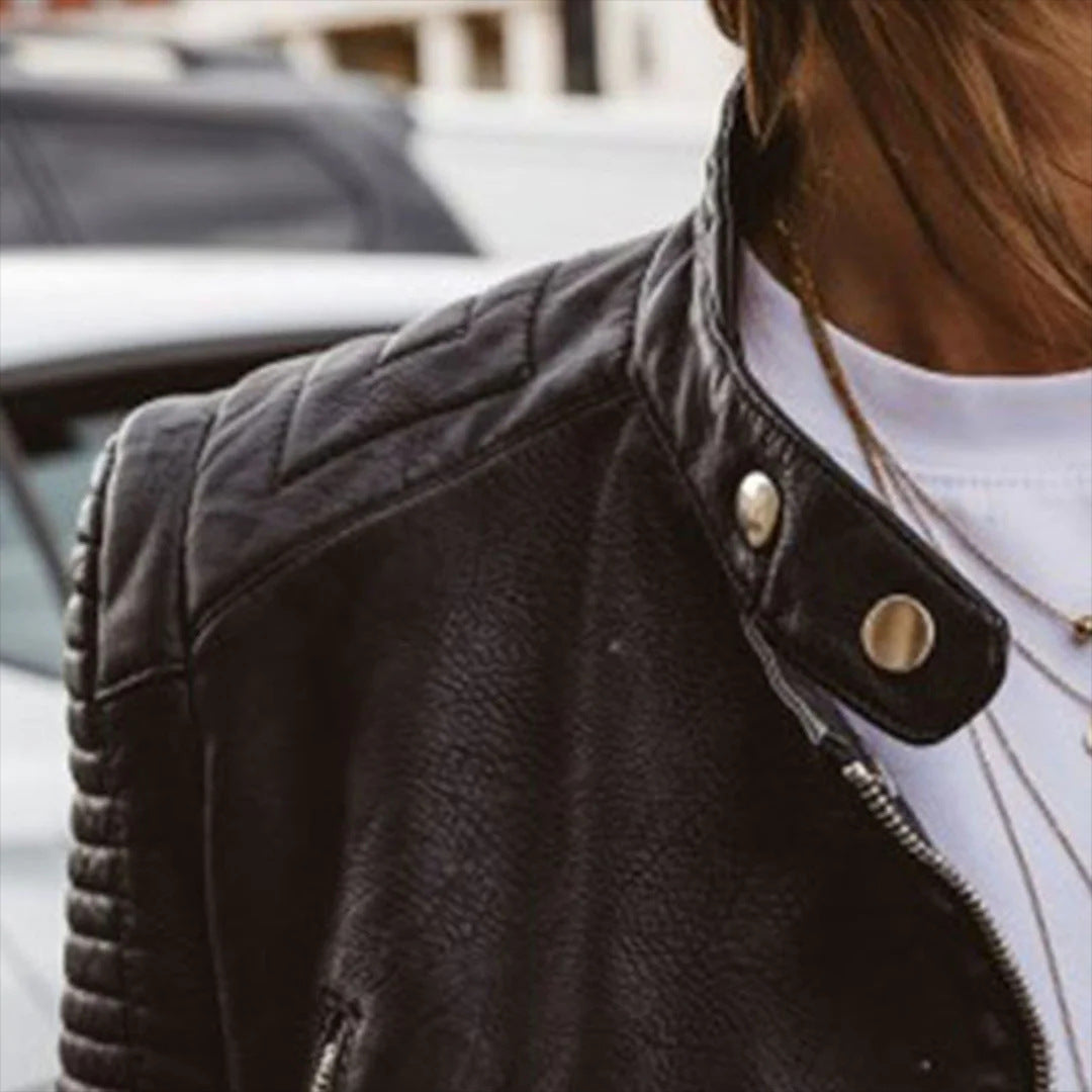 Women's Fashion Biker Jacket