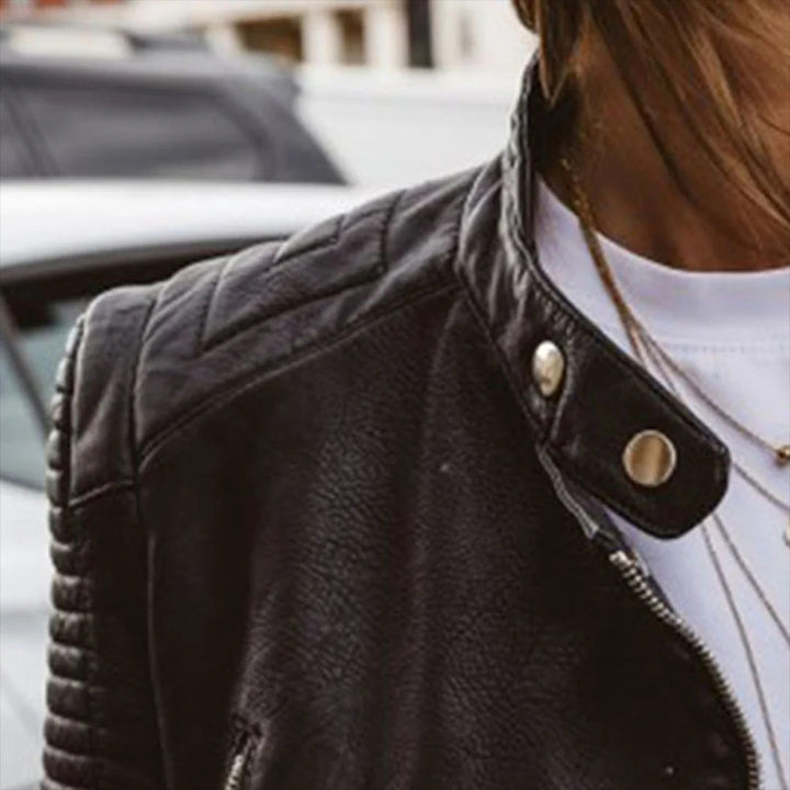 Women's Fashion Biker Jacket