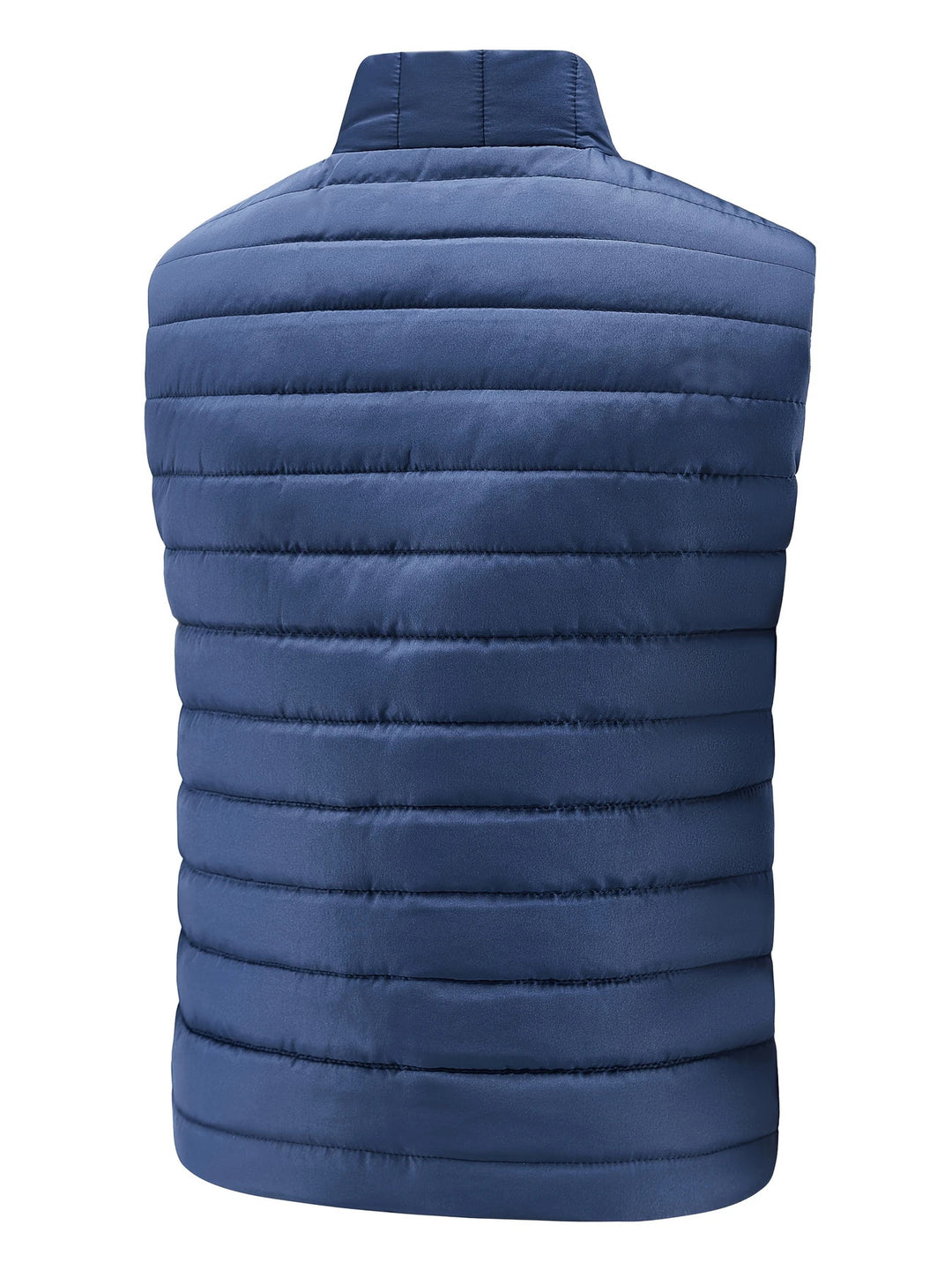 Men's Ultralight Padded Vest with Raised Collar and Insulating Thermal Filling Mune Fashion