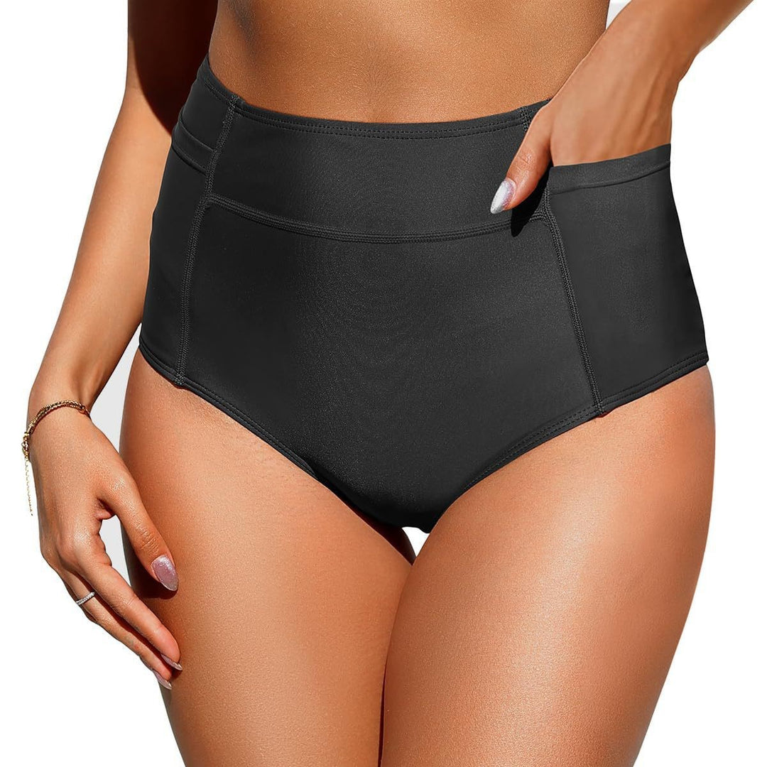 Women's High-Waisted Swim Shorts Mune Fashion