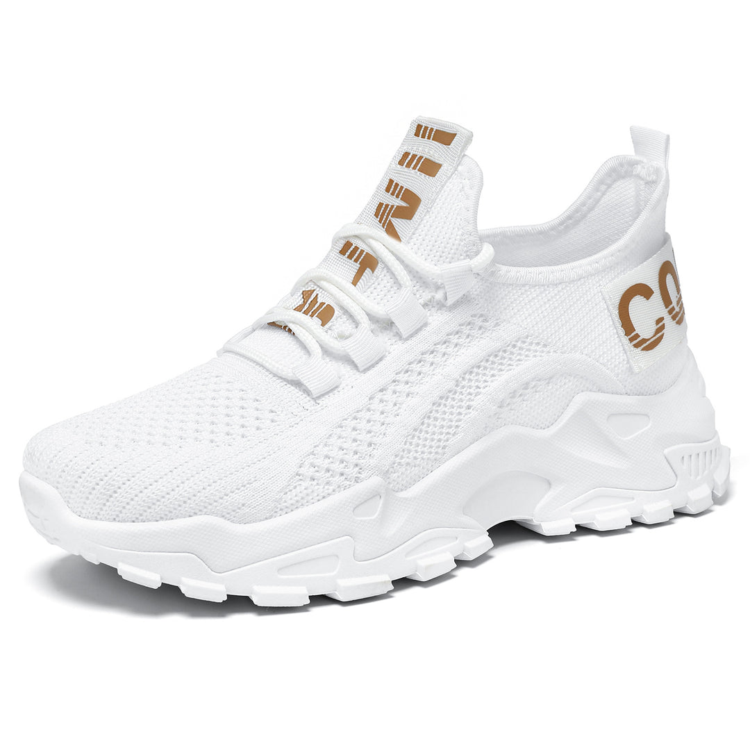 Women's seamless 3D knit slip-on sneaker with elastic slip shaft, padded heel tab, and grippy hybrid profile sole Mune Fashion