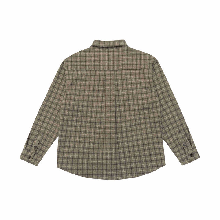 Unisex Checked Shirt Jacket-Overshirt made of Wool Blend Mune Fashion