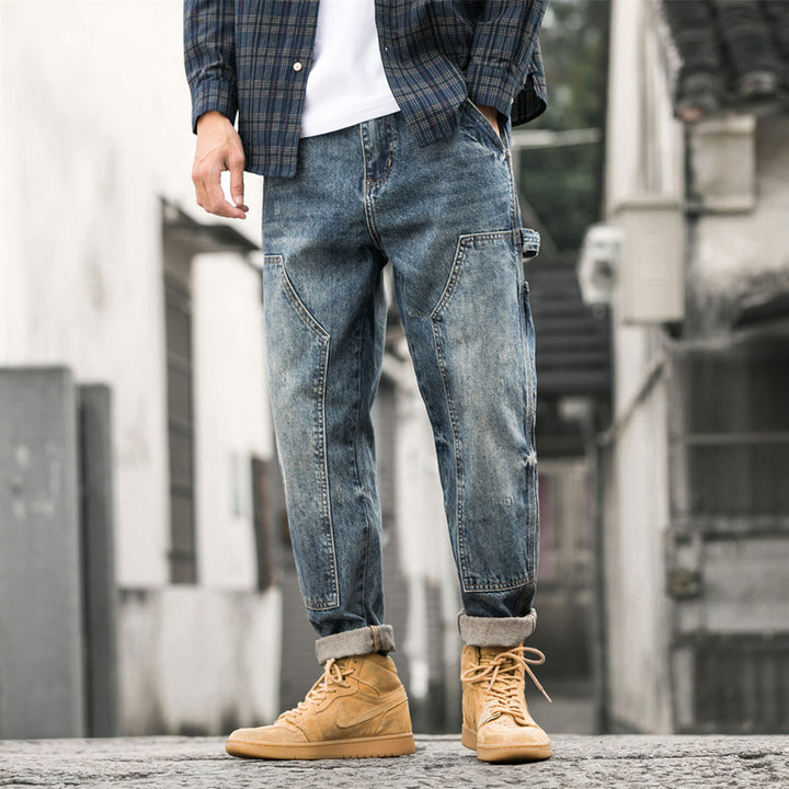 Men's Fashion Relaxed-Fit Jeans Mune Fashion