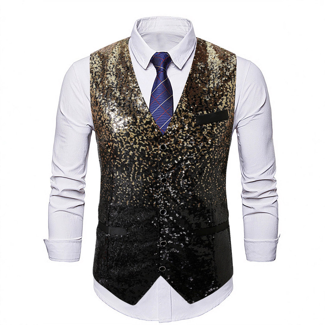 Men's Elegant Sequin Blazer Mune