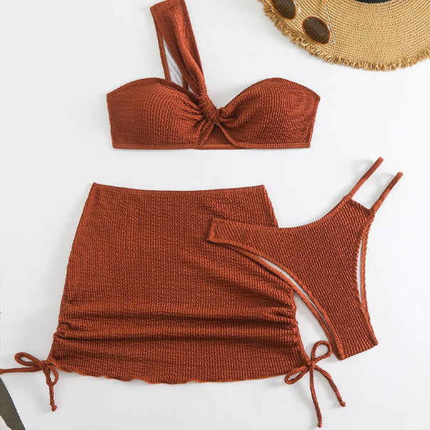 Women's Bikinis with Ruffles and Shorts Mune Fashion