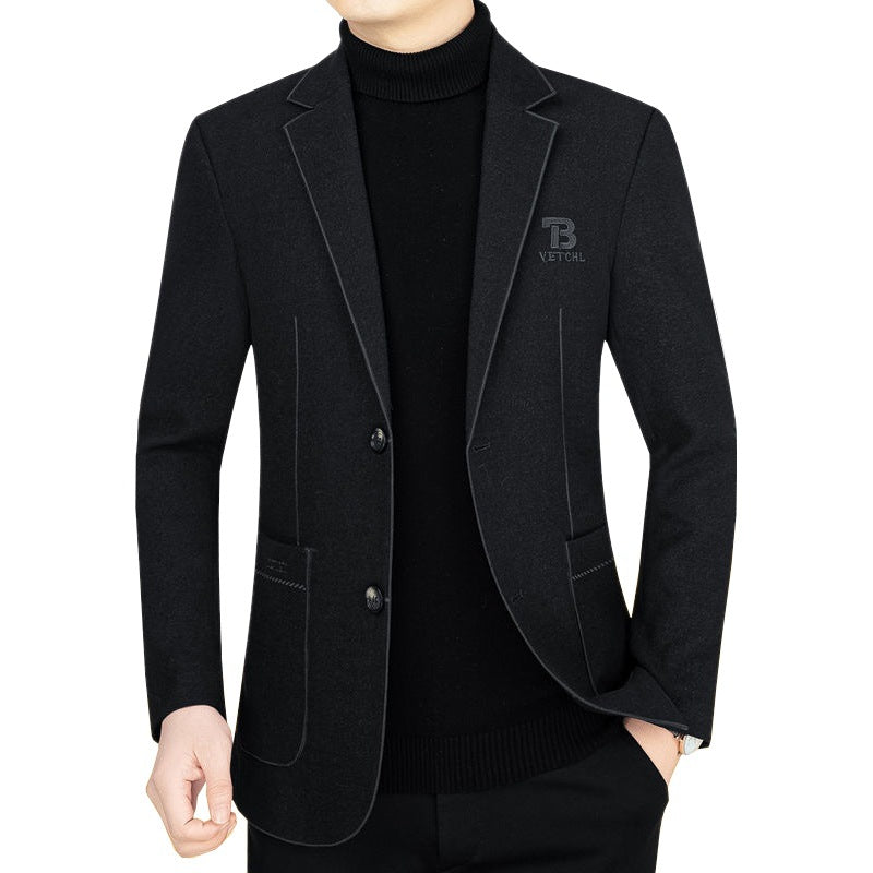 Men's Slim-Fit Blazer made of lightweight blended fabric Mune Fashion with texture Mune Fashion
