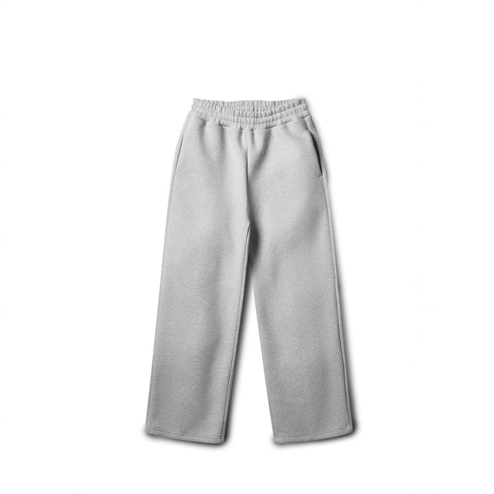 Unisex straight-cut jogging pants with a high elastic waistband and side inset pockets Mune Fashion