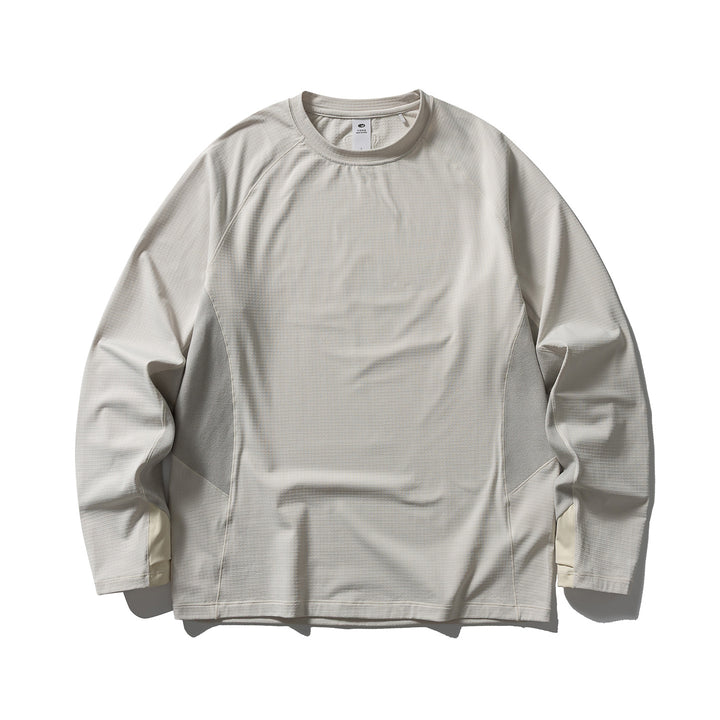 Unisex Structured Long Sleeve Thermal Layer with Raglan Sleeves and Side Ventilation Panels Mune Fashion