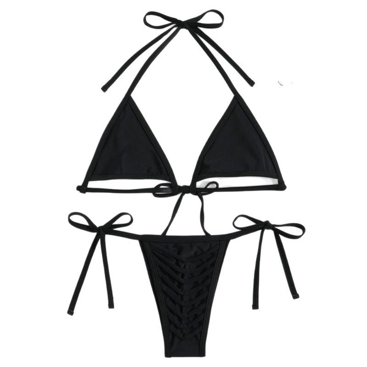 Ladies Triangle Bikini with sophisticated lace-up details Mune Fashion