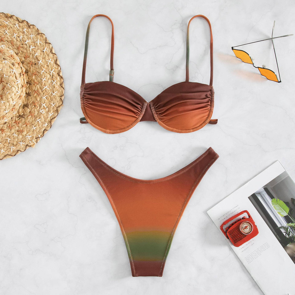 Ladies Bikini Set with padded top and figure-flattering cut Mune Fashion