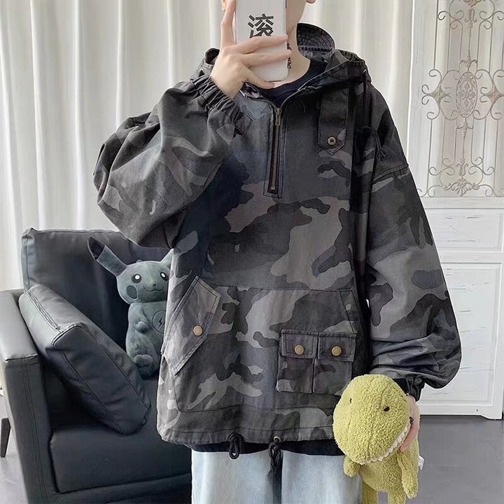 Men's Camouflage Utility Jacket Mune Fashion