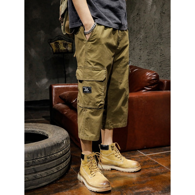 Men's cargo pants with many pockets Mune Fashion