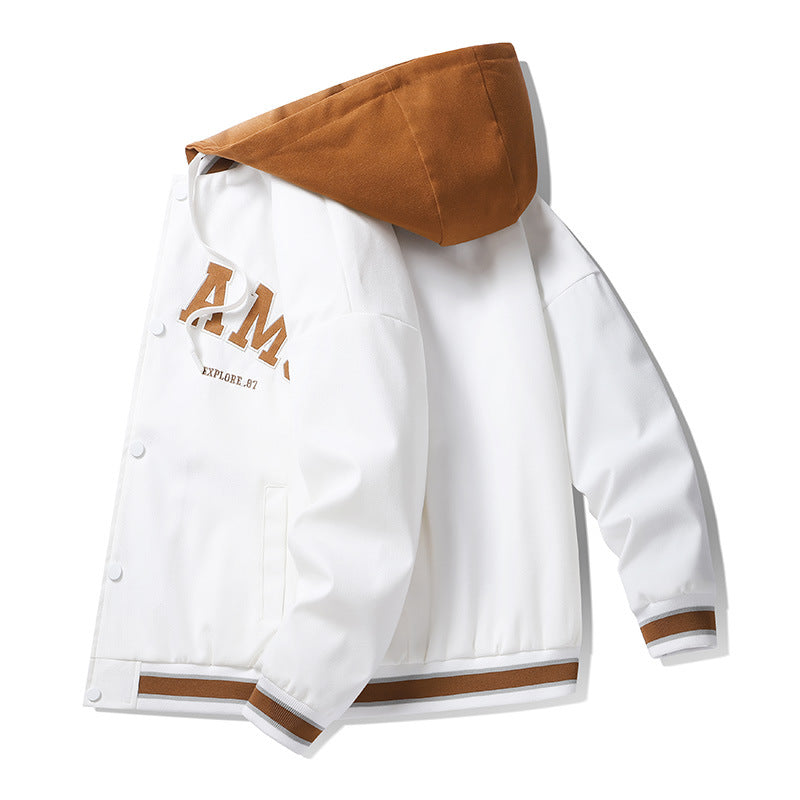 Men's Sports Jacket with Hood Mune Fashion