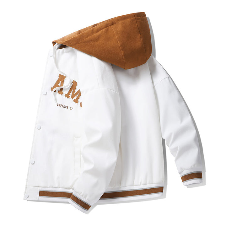 Men's Sports Jacket with Hood Mune Fashion