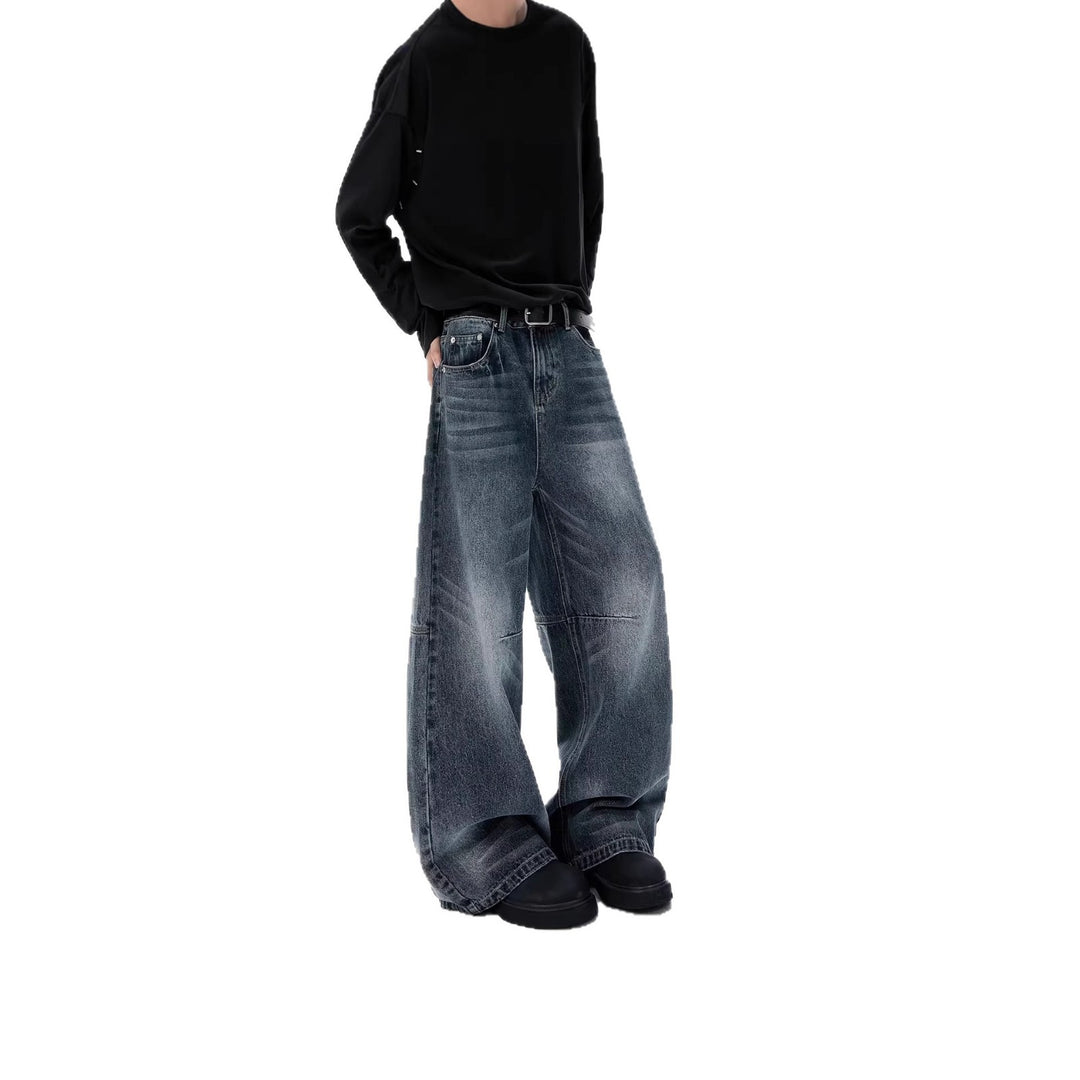 Unisex Trendy Wide Cut Jeans Mune Fashion