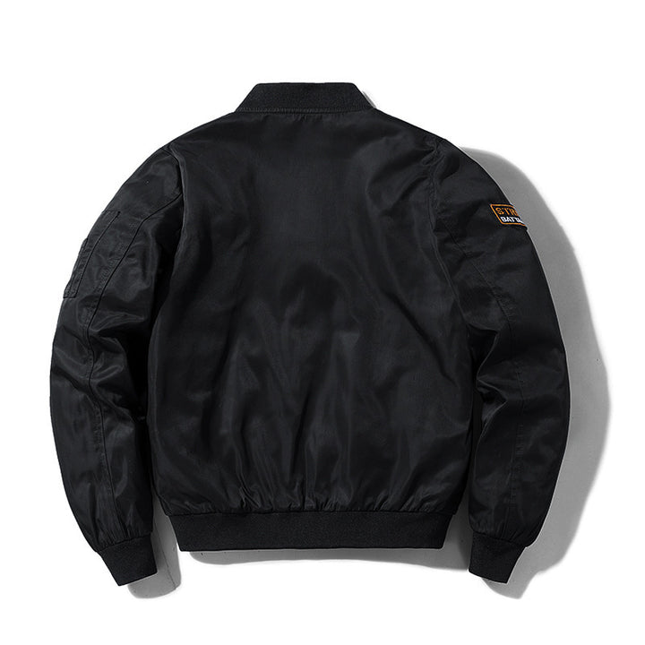Men's sporty bomber jacket with practical pockets and stylish design Mune Fashion