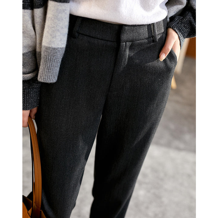 Women Comfortable and Elegant Suit Pants Mune Fashion
