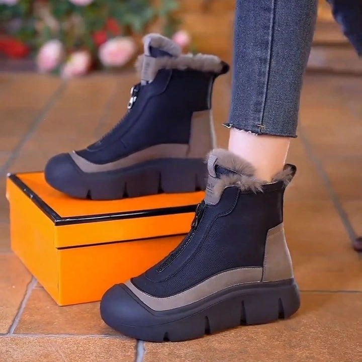 Ladies fashionable and waterproof winter boots Mune Fashion
