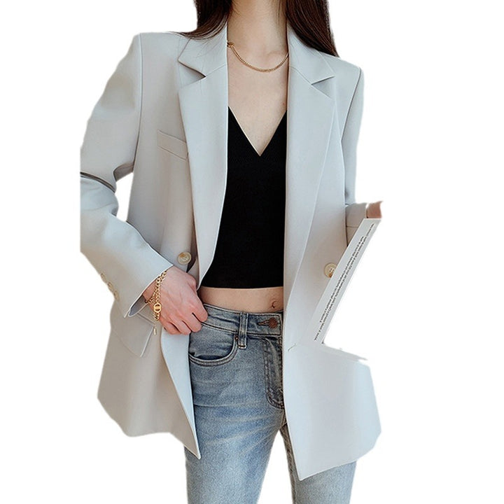Women Elegant Oversized Blazer Jacket Drune