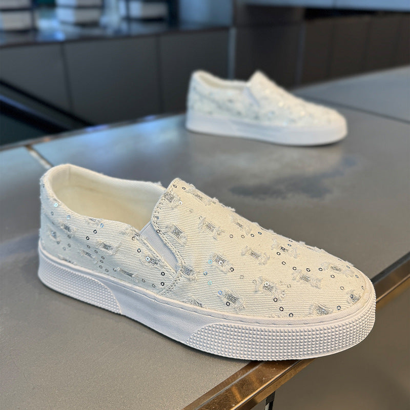 Women’s trendy Slip-On Sneakers Mune Fashion