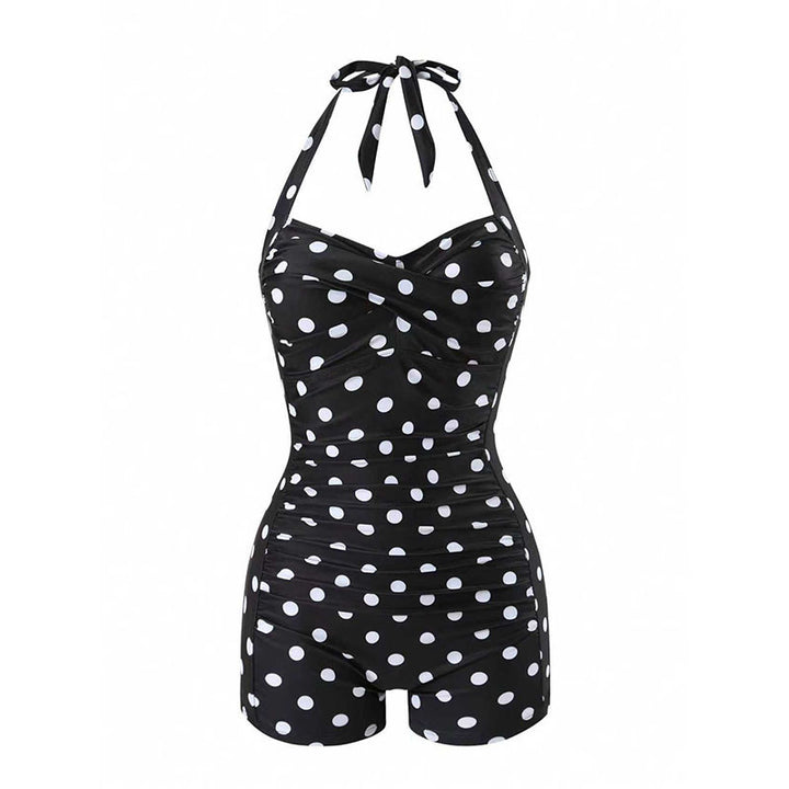 Women's one-piece swimsuit with elegant ruffle design Mune Fashion