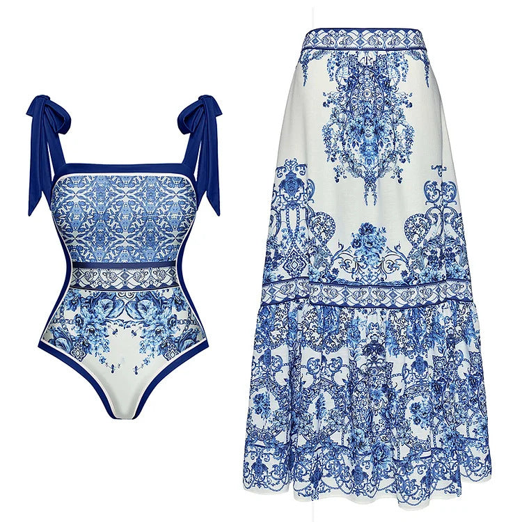 Women's swimsuit with playful straps Mune Fashion