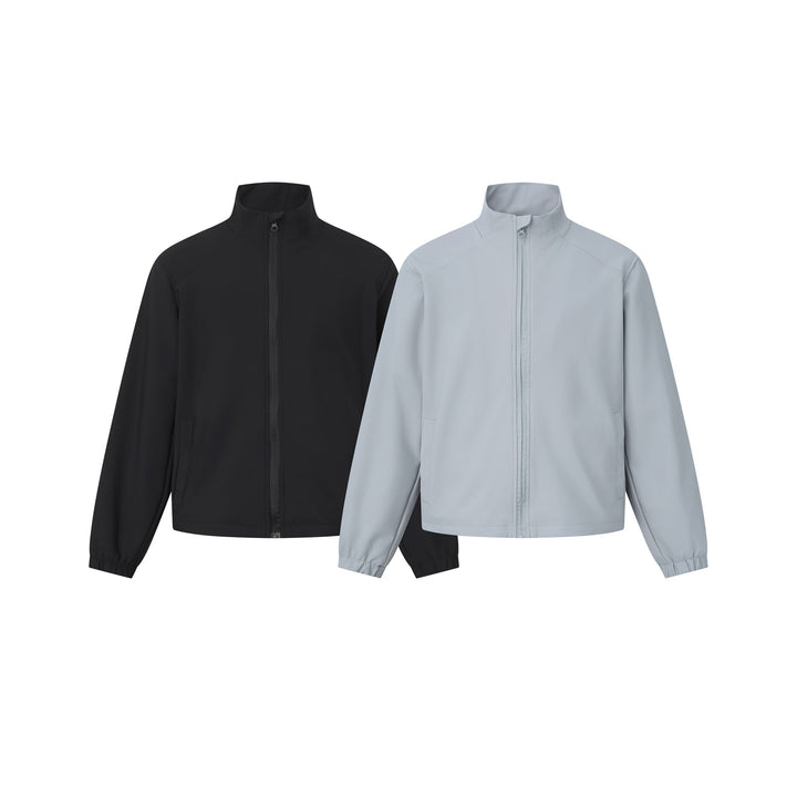 Unisex Short cut lightweight softshell jacket with stand-up collar and elastic cuffs Mune Fashion