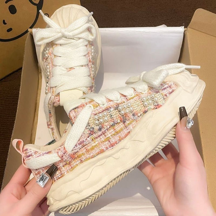Women's Sneakers with Luxurious Details Mune Fashion