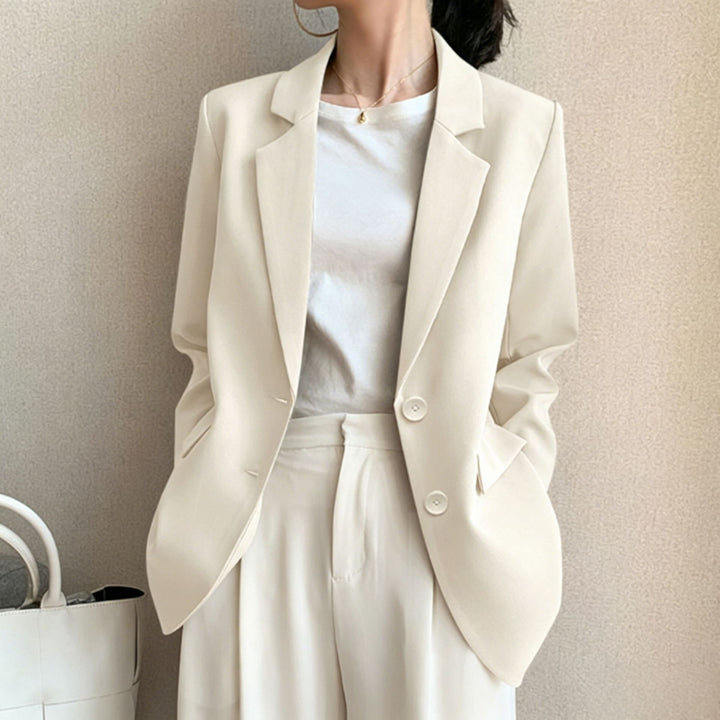 Women's Elegant Oversized Blazer with High-Quality Details Mune Fashion