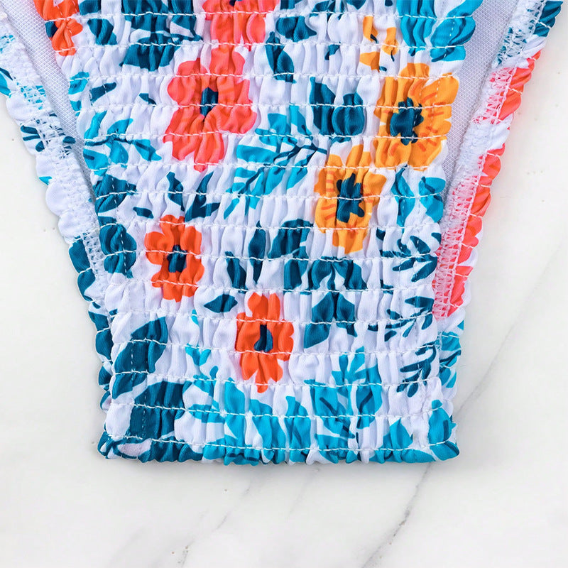 Women's triangle bikini with sophisticated tie bands Mune Fashion