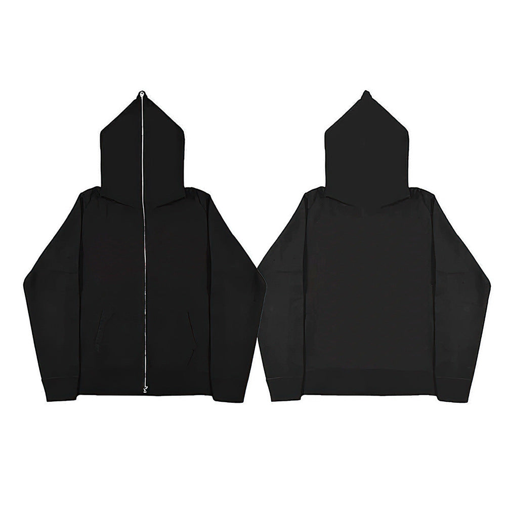 Unisex lightweight zip hoodie with minimalist seam design and ergonomic hood Mune Fashion
