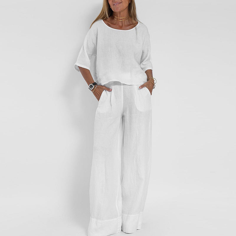Comfortable Loose Fit Matching Outfit for Women
