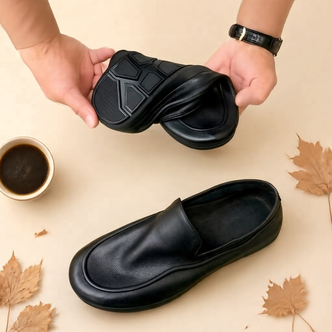 Men's Elegant Leather Moccasins Mune Fashion 1788175102