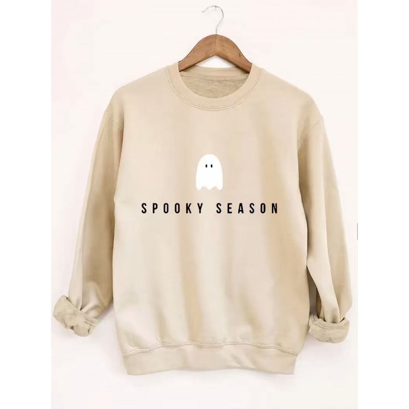 Unisex cool Halloween sweatshirt with ghost print and oversized cut Mune Fashion