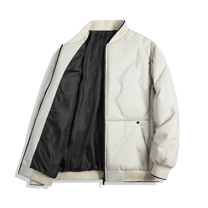 Men Comfortable Quilted Winter Jacket Mune Fashion