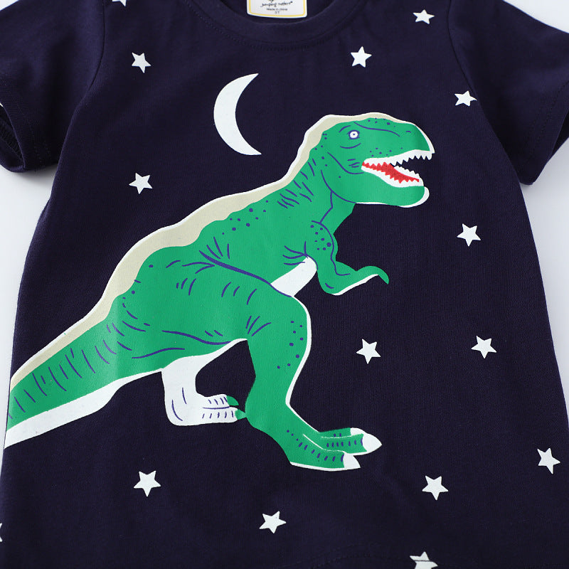 Boys T-shirt with creative dinosaur motif Mune Fashion 1784092377