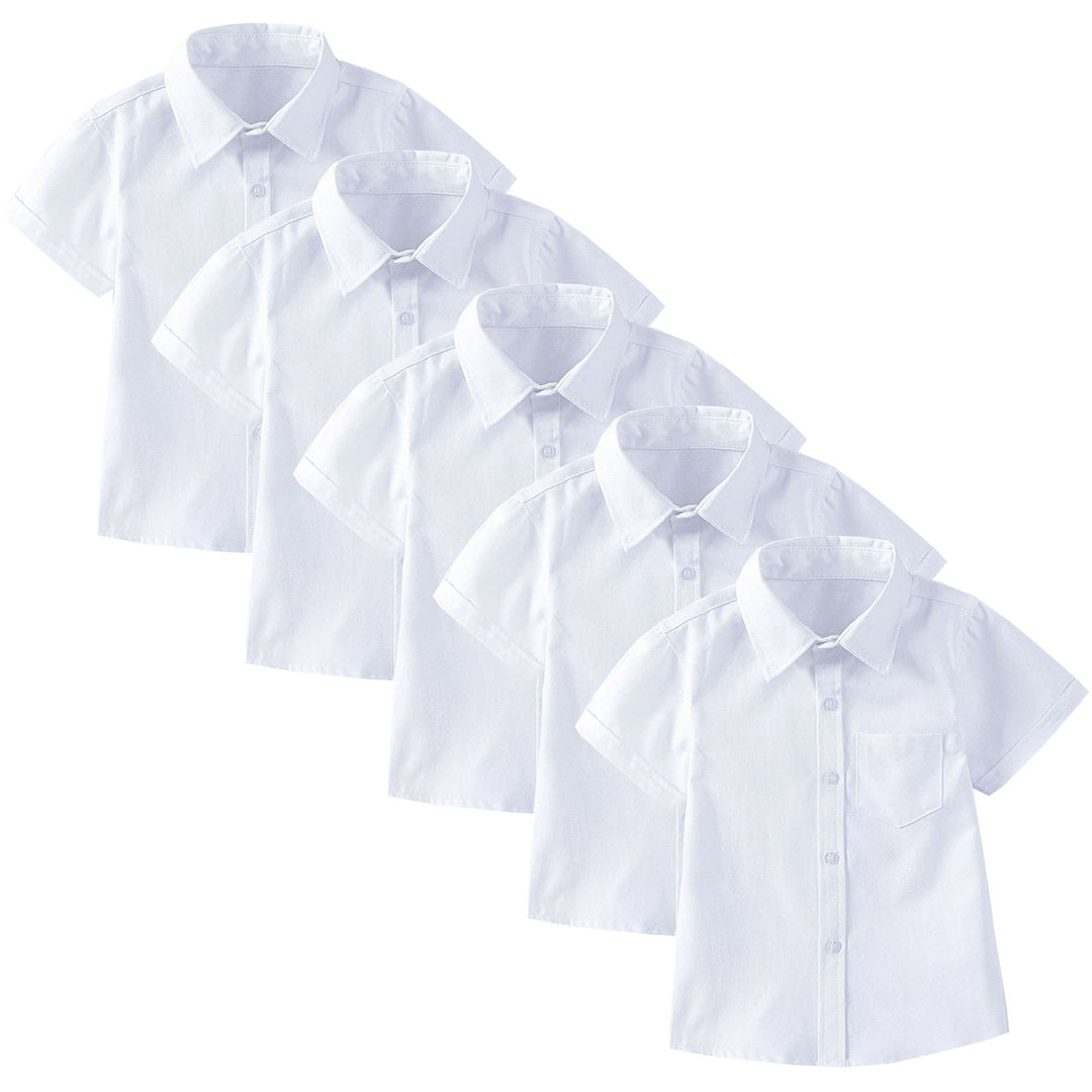 Women Short Sleeve Shirt Set with Tie and Bow Tie Mune Fashion