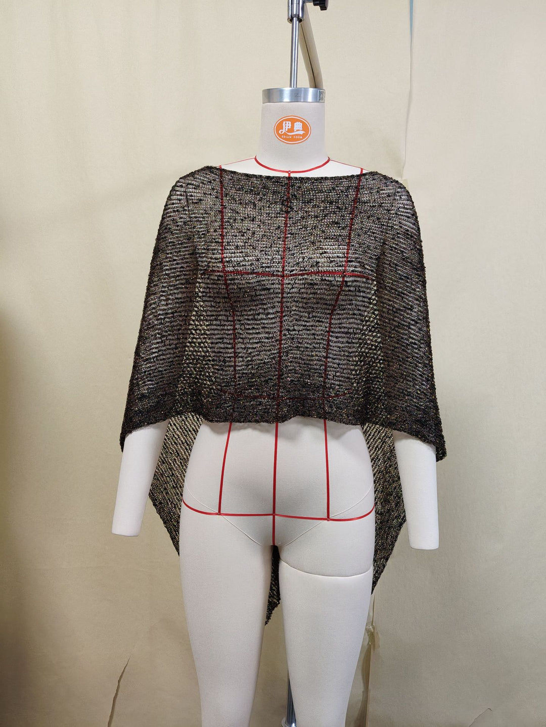 Women's airy crochet beach poncho Mune Fashion