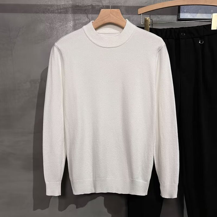 Men Elegant Turtleneck Sweater Mune Fashion