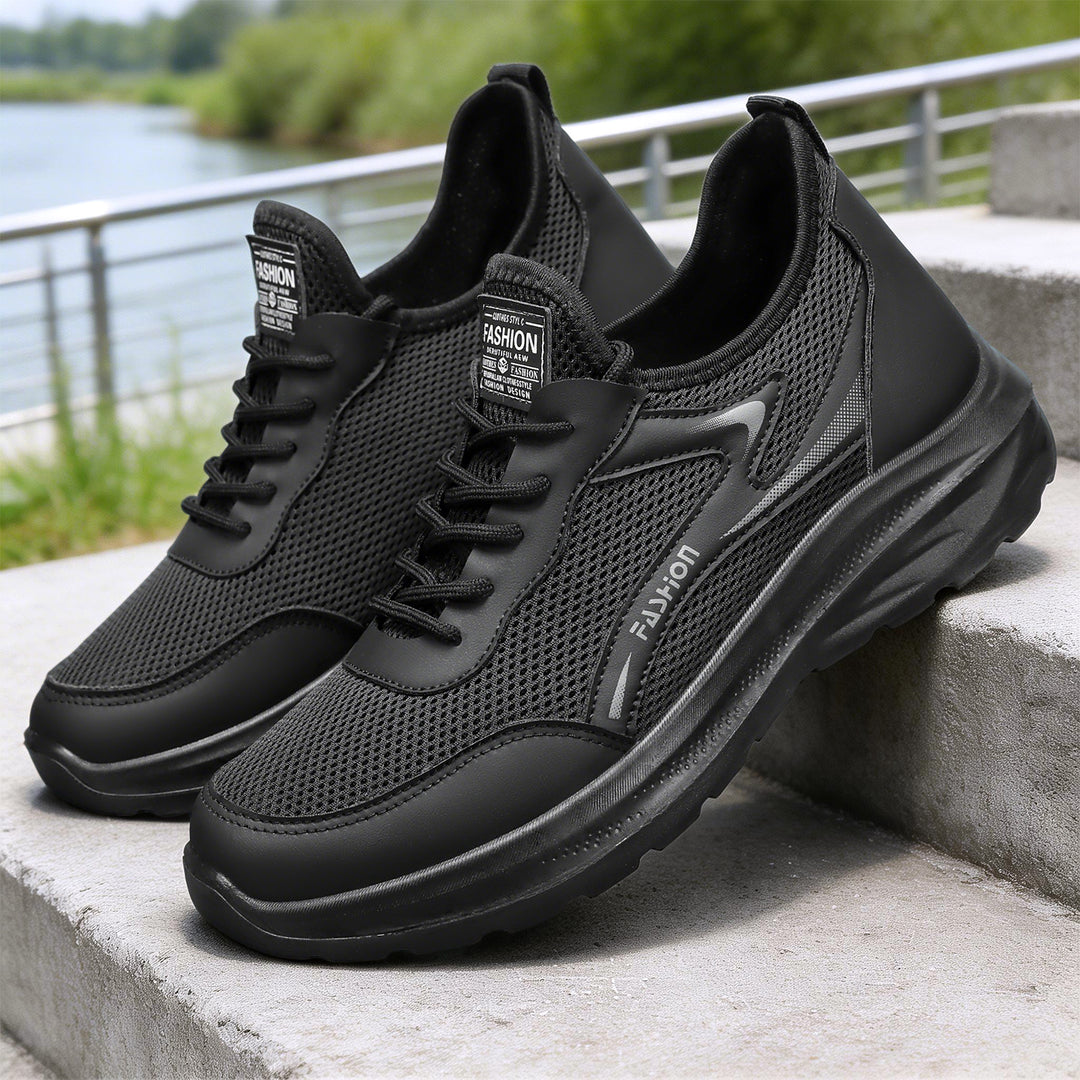 Men's breathable lightweight running sneakers with reinforced toe cap and cushioning memory EVA sole Mune Fashion