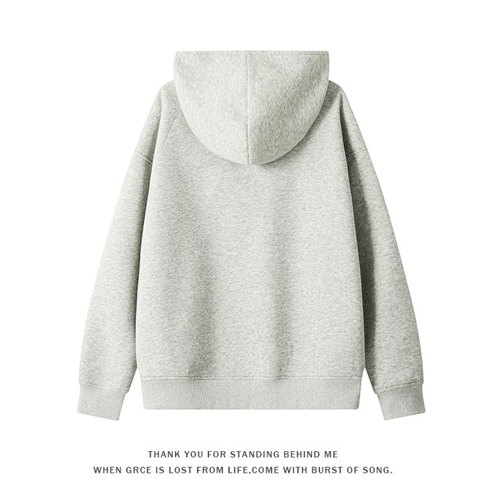 Women's asymmetrical hoodie with high collar, diagonal zipper and kangaroo pockets Mune Fashion