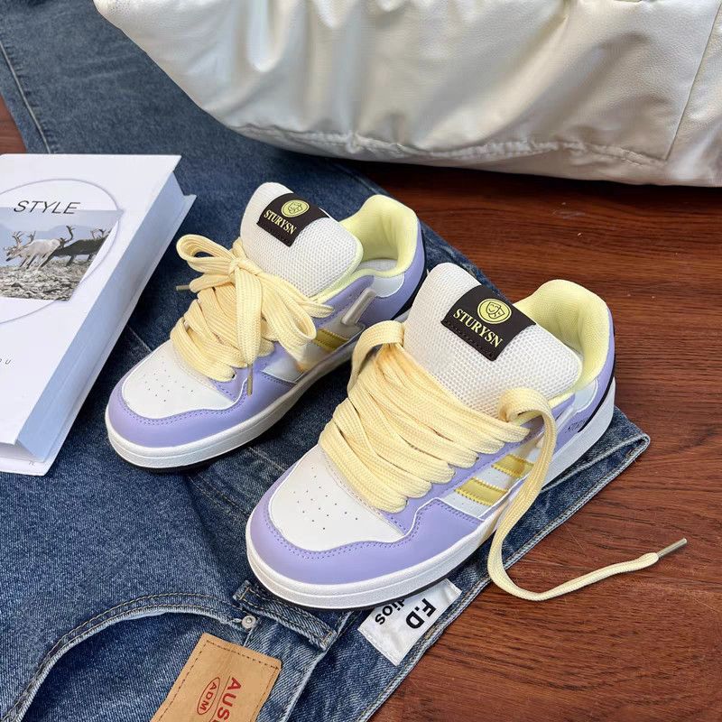 Women Sneakers in fashionable retro style with soft padding Mune Fashion