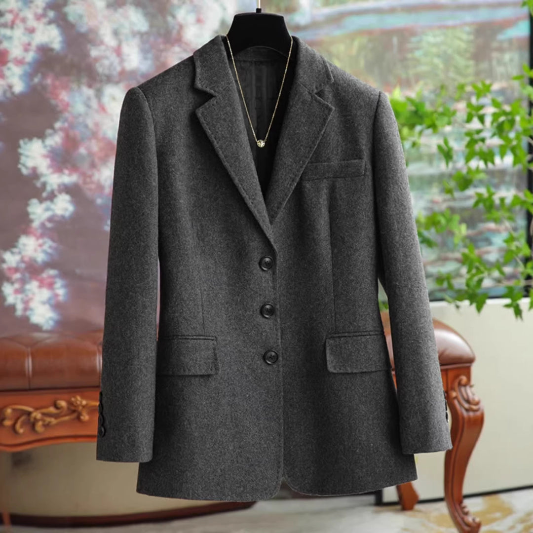 Women Elegant and Stylish Wool Blazer Mune Fashion