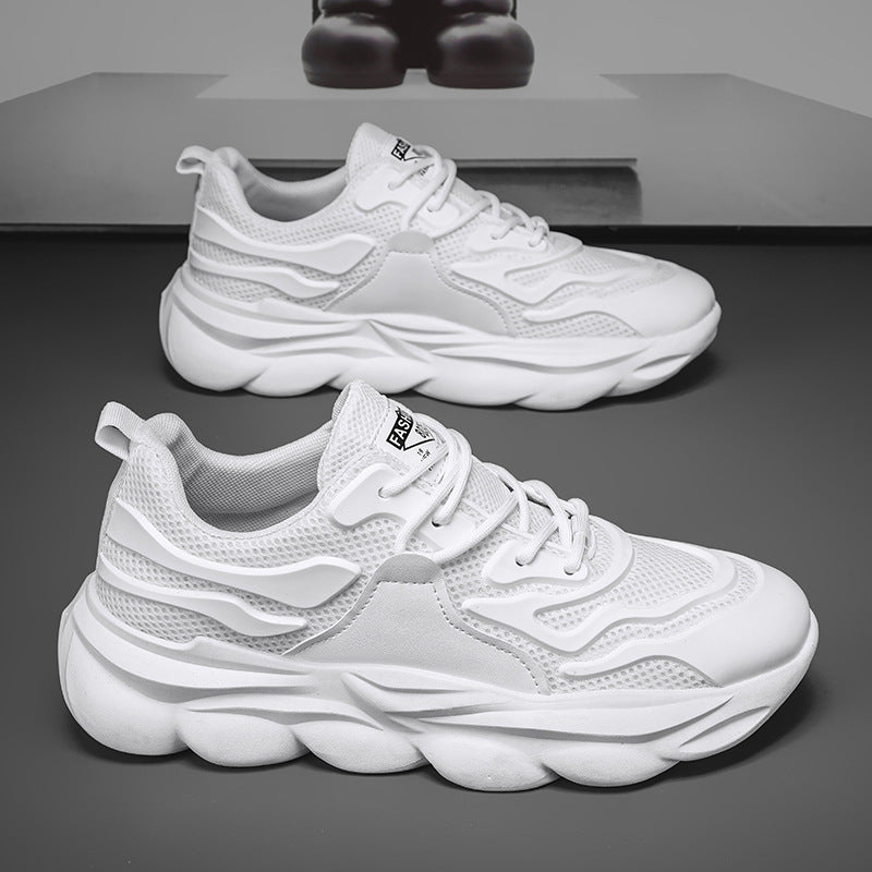 Women Sports Chunky Sneakers with cushioning sole and breathable textile upper Mune Fashion