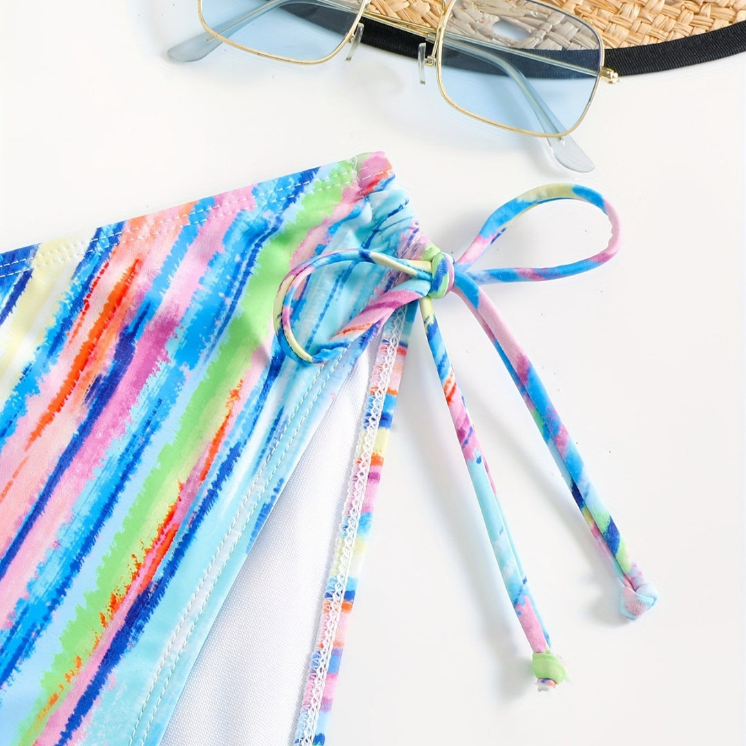 Women's Bikini Bottom with Side Ties Mune Fashion