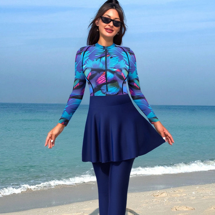 Women’s Fashionable Surf Suit with Skirt Mune Fashion