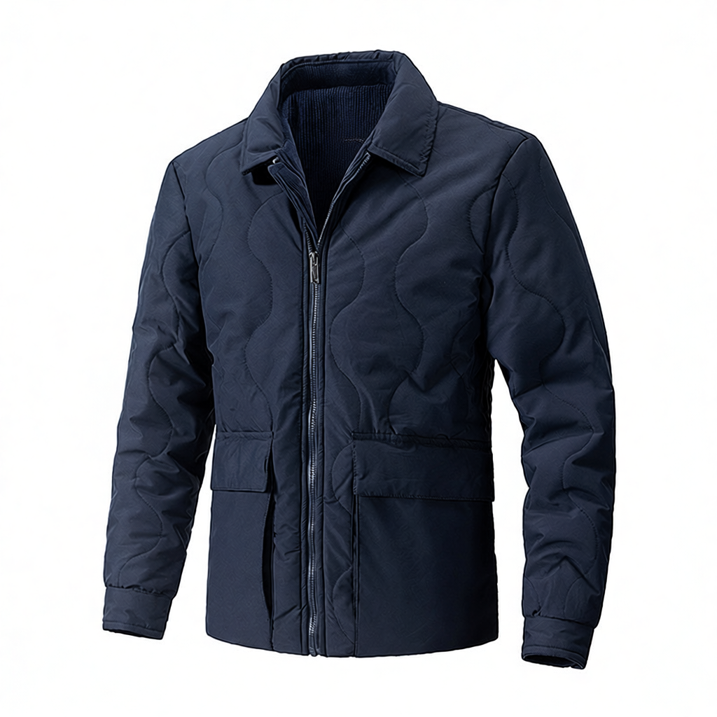 Men's padded jacket with side pockets Mune Fashion