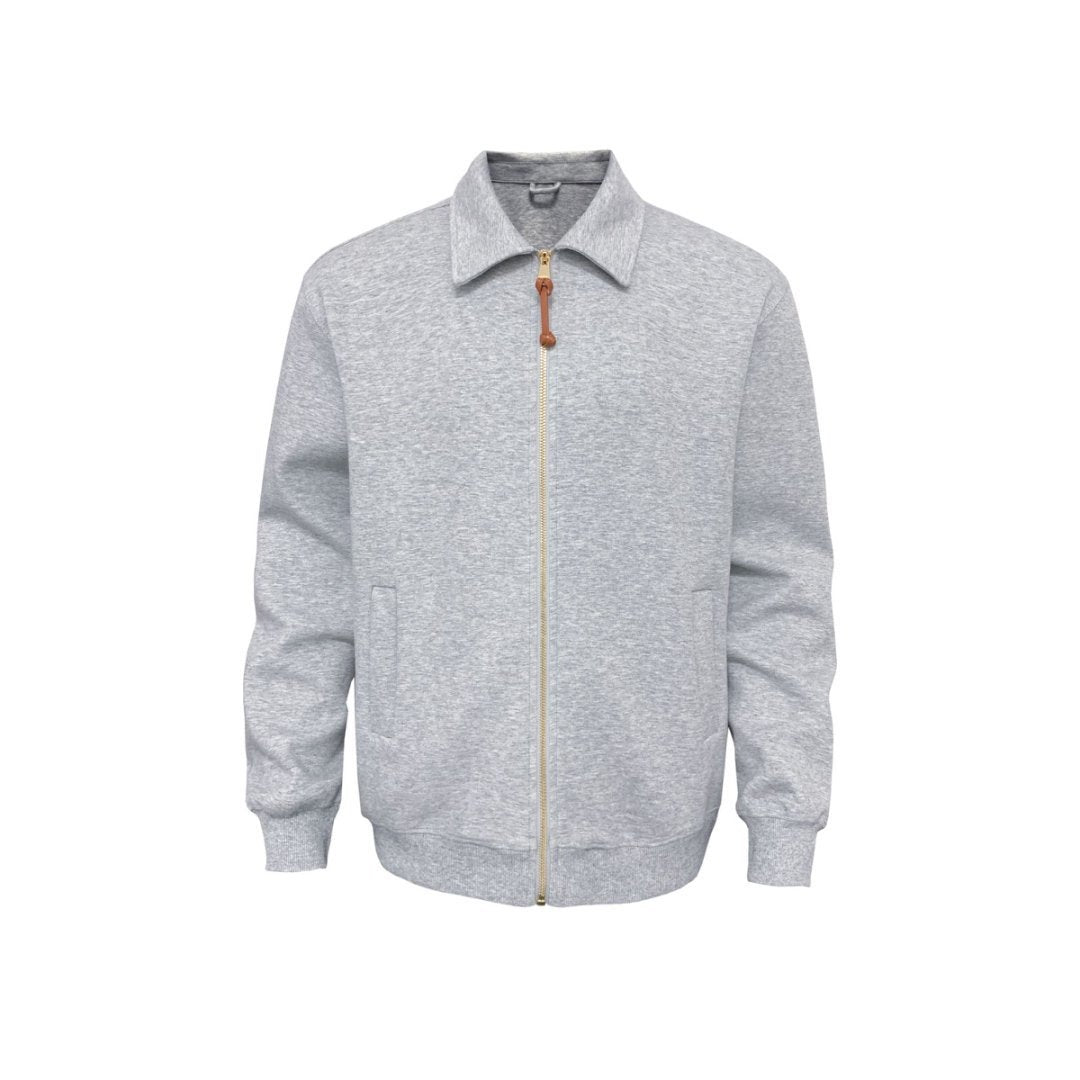 Men's Comfortable Zip-Up Sweat Jacket Mune Fashion
