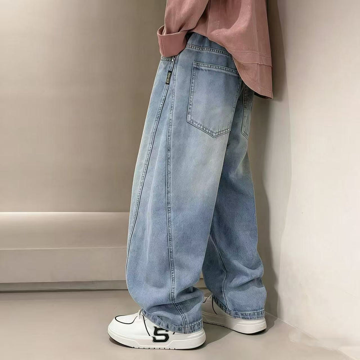 Men's loose jeans with casual design Mune Fashion