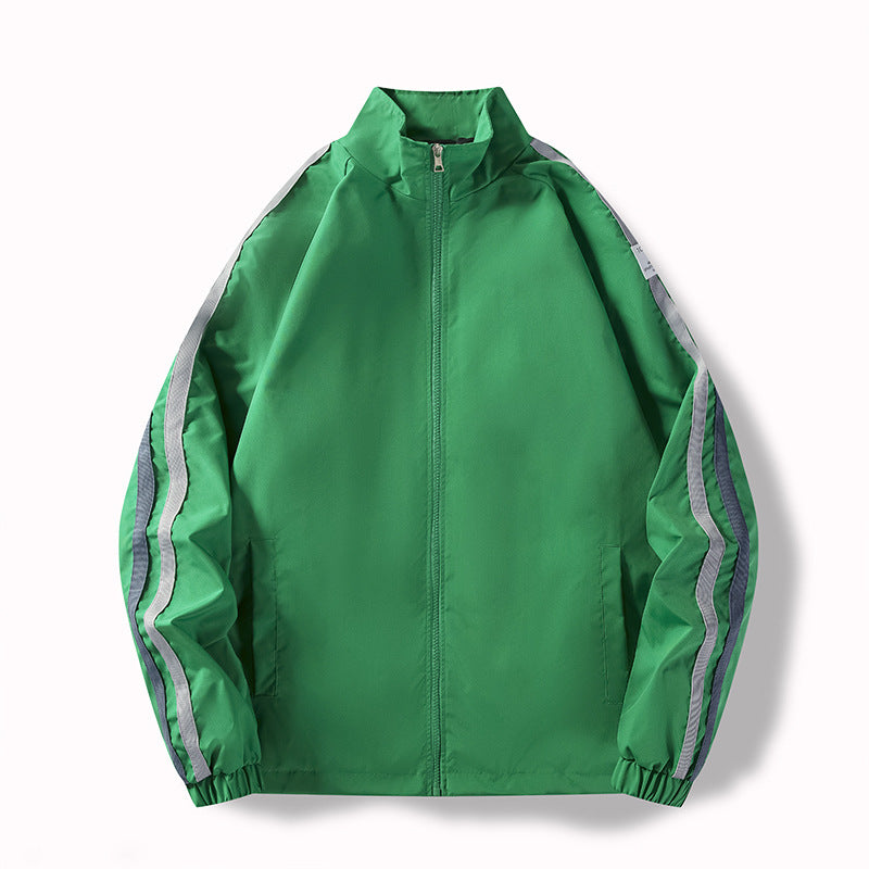 Men's functional jacket with high collar and side zip pockets Mune Fashion